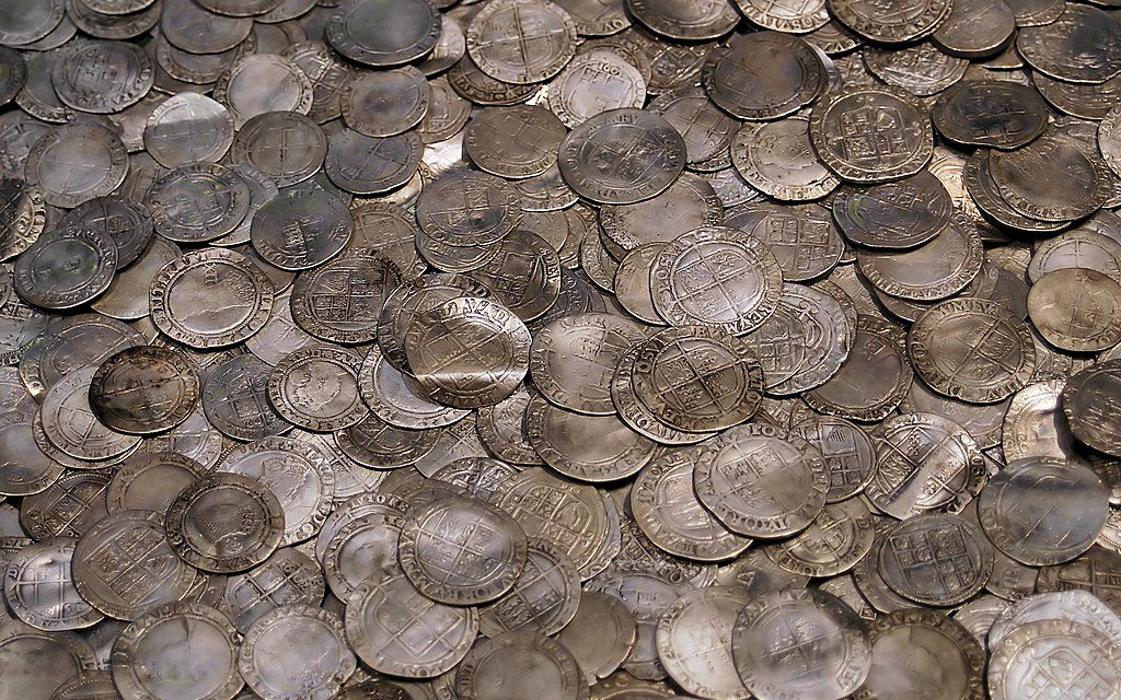 silver coin hoard