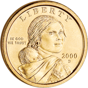 sacagawea coin 2000